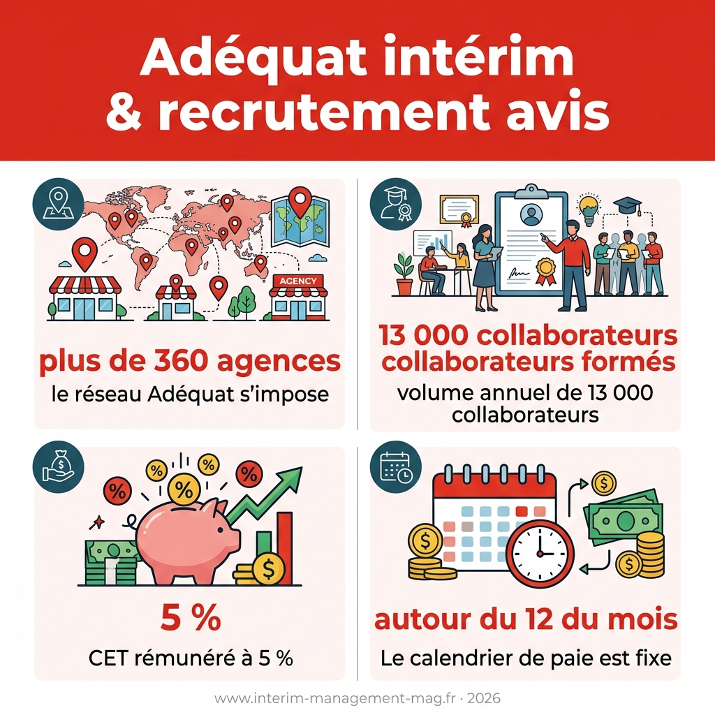 Infographie — adéquat intérim & recrutement avis